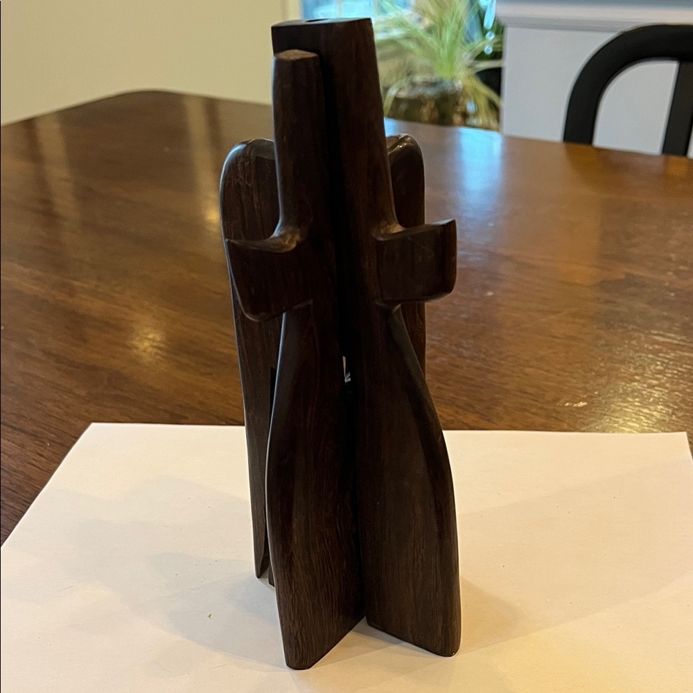 Vintage abstract angel figurine